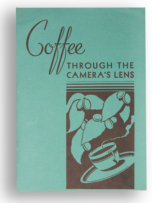 Coffee Through the Camera's Lens is a scarce Depression-era ephemeral publication resulted from an assignment by the American Can Company, for whom Margaret Bourke-White spent two months in Brazil, photographing the coffee industry