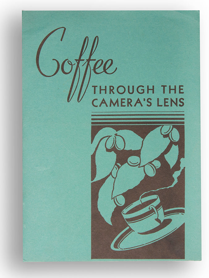 Coffee Through the Camera's Lens is a scarce Depression-era ephemeral publication resulted from an assignment by the American Can Company, for whom Margaret Bourke-White spent two months in Brazil, photographing the coffee industry