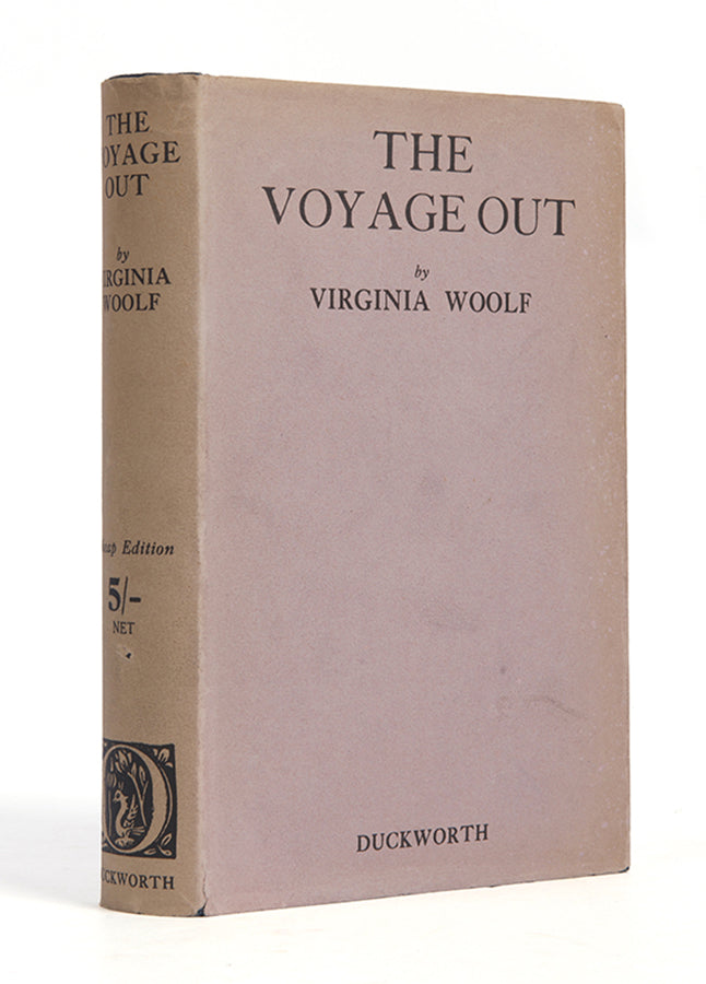 First American edition, second English issue of The Voyage Out by Virginia Woolf.