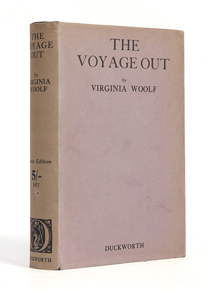First American edition, second English issue of The Voyage Out by Virginia Woolf.