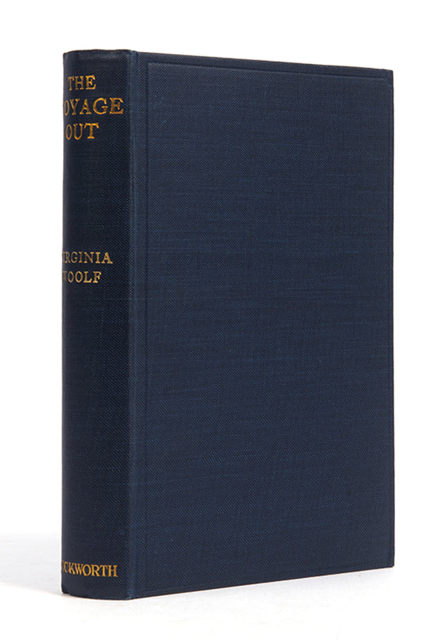 First American edition, second English issue of The Voyage Out by Virginia Woolf.