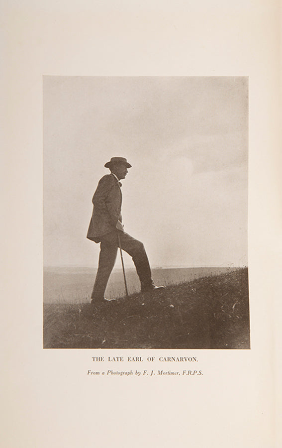 First edition of the three-volume Tut-Ankh-Amen, Howard Carter's account of the most famous archaeological discovery of the 20th century.   