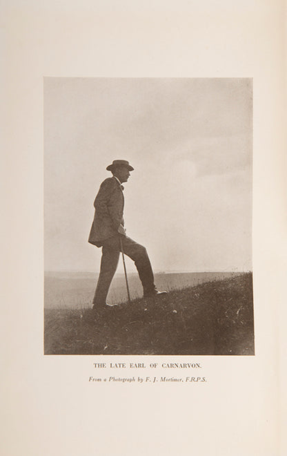 First edition of the three-volume Tut-Ankh-Amen, Howard Carter's account of the most famous archaeological discovery of the 20th century.   