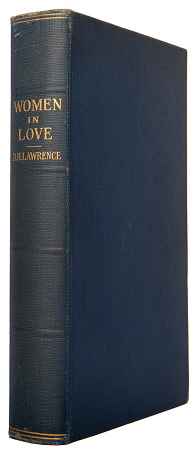 First edition of Women in Love by D.H. Lawrence.