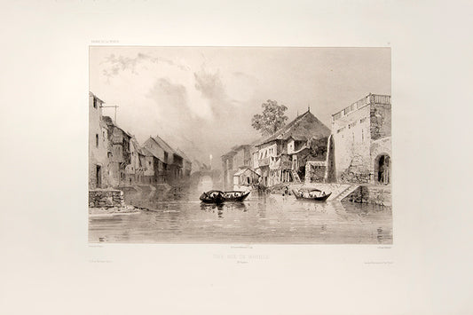 Une Rue De Manille. Plate 53.