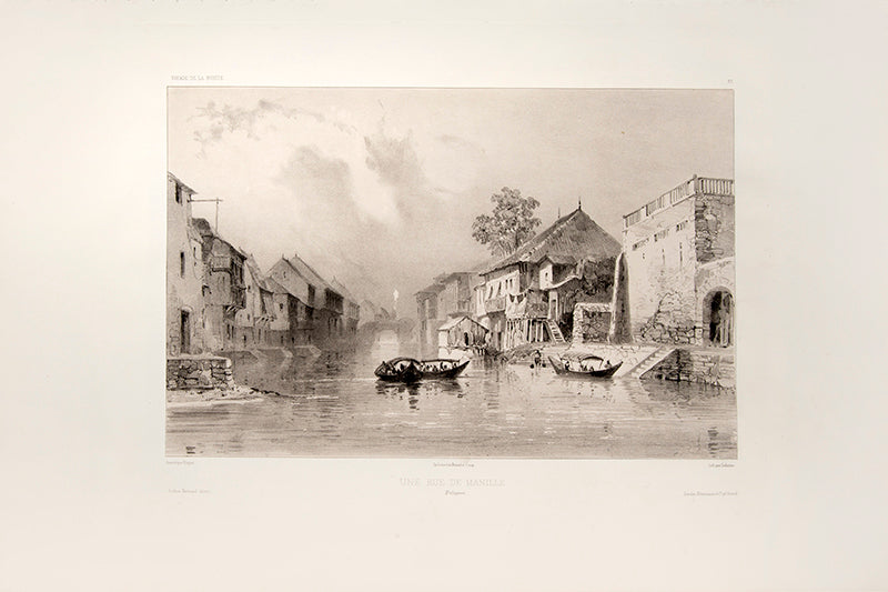 Une Rue De Manille. Plate 53.