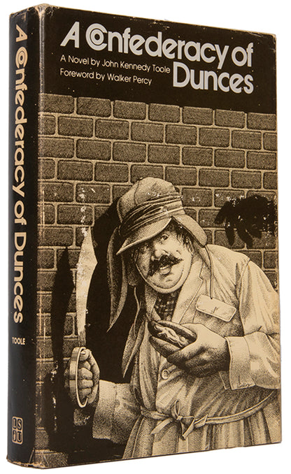 A first edition of A Confederacy of Dunces by John Kennedy Toole.