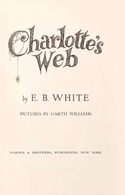 Charlotte's Web.