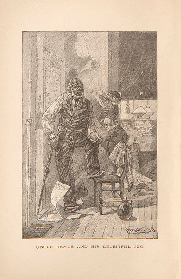 A first edition, first issue, of Joel Chandler Harris's Uncle Remus, His Songs and His Sayings, his first important work preserving the oral tales of African-American slaves.