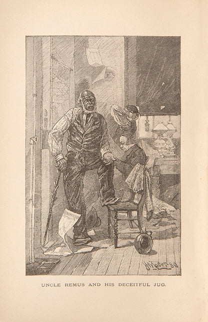 A first edition, first issue, of Joel Chandler Harris's Uncle Remus, His Songs and His Sayings, his first important work preserving the oral tales of African-American slaves.