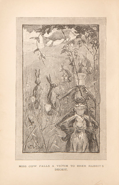 A first edition, first issue, of Joel Chandler Harris's Uncle Remus, His Songs and His Sayings, his first important work preserving the oral tales of African-American slaves.
