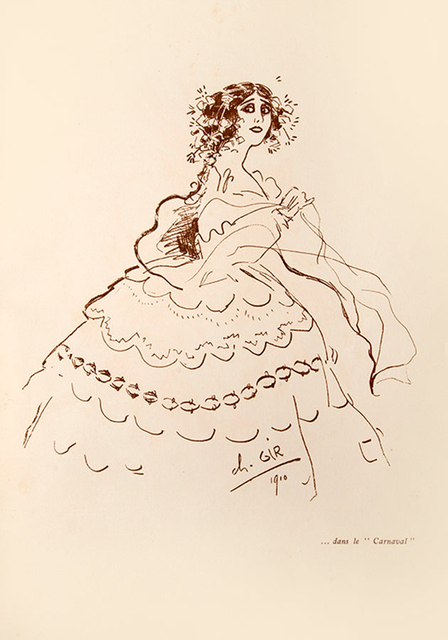 A scarce and early work dedicated to one of the most famous dancers of the Ballets Russes - Tamara Karsavina.