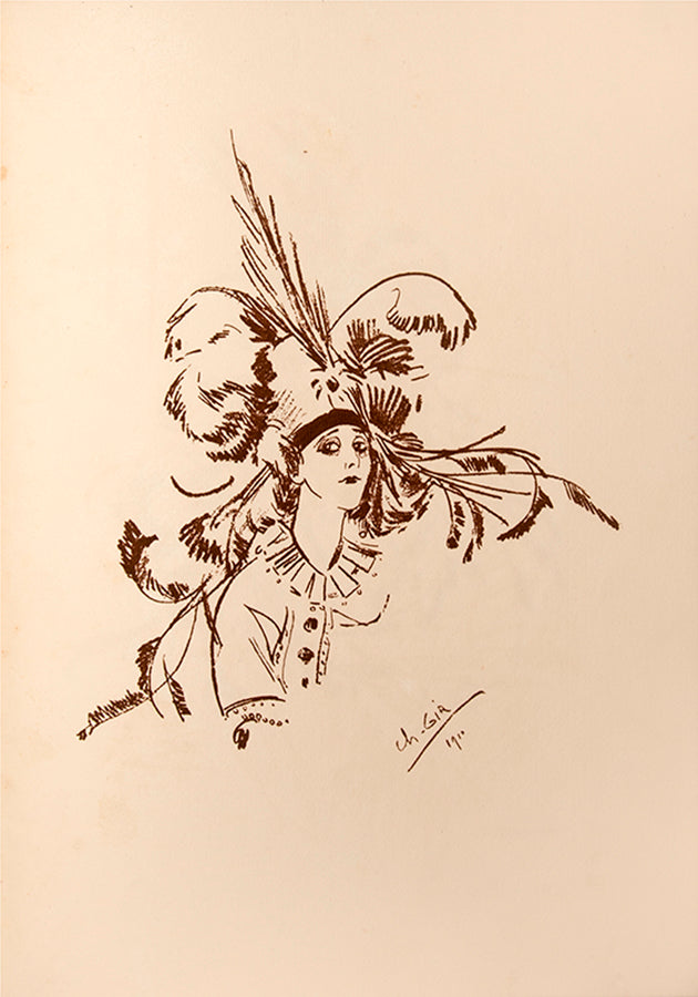 A scarce and early work dedicated to one of the most famous dancers of the Ballets Russes - Tamara Karsavina.