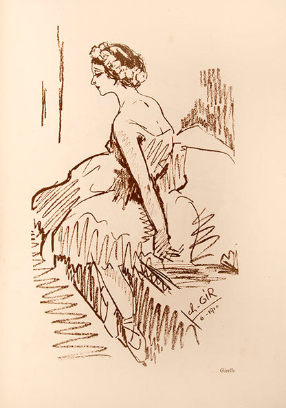 A scarce and early work dedicated to one of the most famous dancers of the Ballets Russes - Tamara Karsavina.