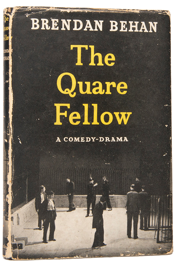 First edition of The Quare Fellow by Brendan Behan, inscribed by the author.