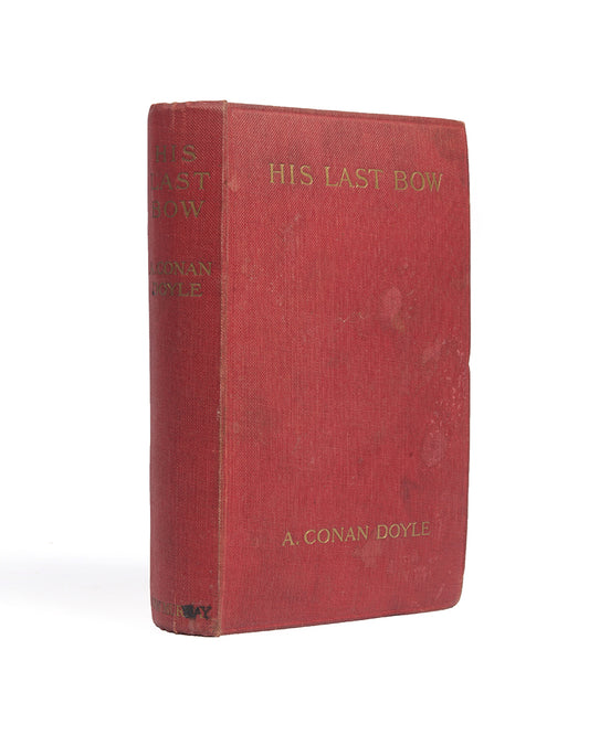 First edition of His Last Bow by Arthur Conan Doyle.