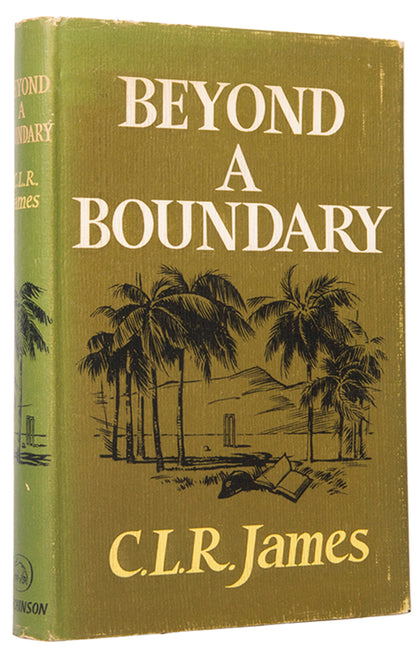 First edition of Beyond a Boundary by C.L.R. James, inscribed by the author to Vivian Virtue.
