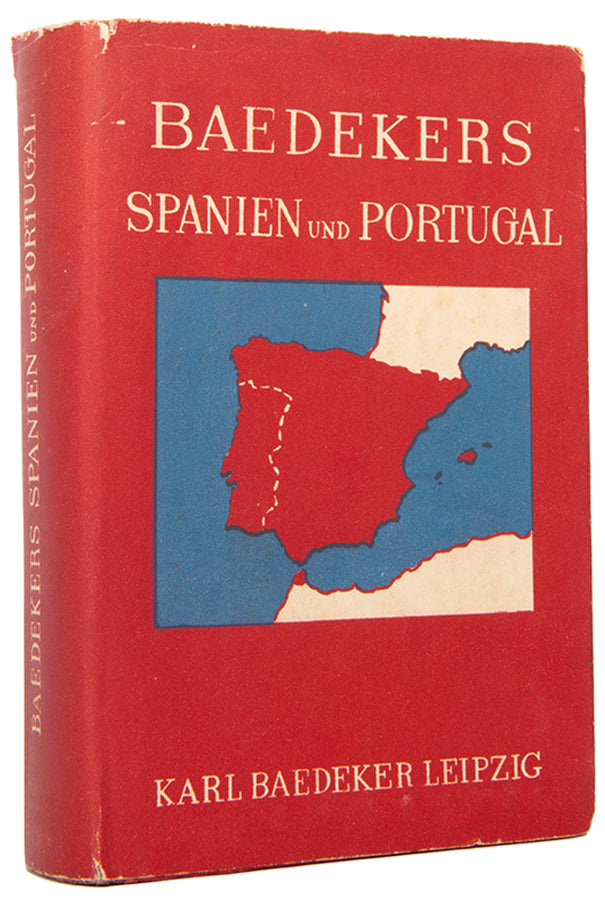 This Baedeker guidbook to Spain and Portugal was Issued in 1942 during the World War II.