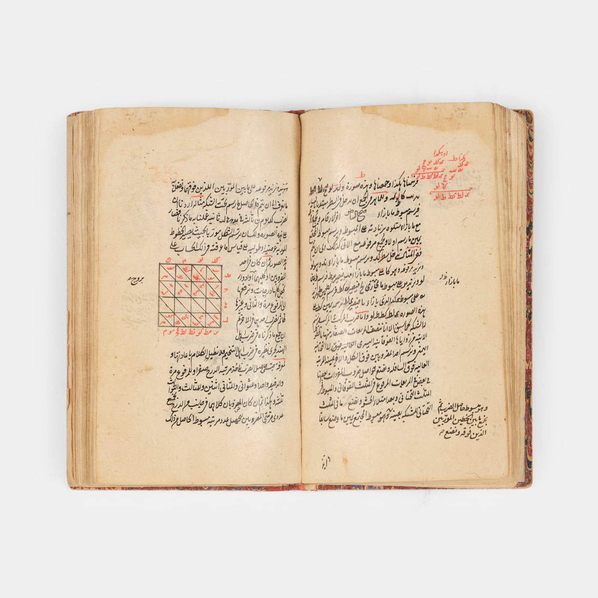 An interesting treatise on mathematics with a particular focus on multiplication and division in algebra and arithematic copied in Tabriz in 1675.