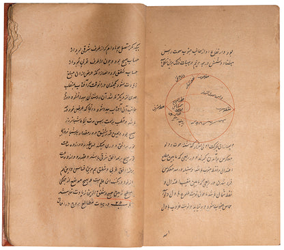 Farsi astronomical manuscript of Risala dar Ilm'i Heyat by Ali Qushji dated 1747 AD.