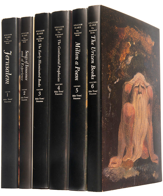 The complete set of of this profusely illustrated set of William Blake's Illuminated Books, designed to make high quality reproductions of Blake's work more accessible.