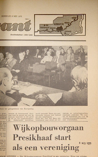 In de Krant [cover title].