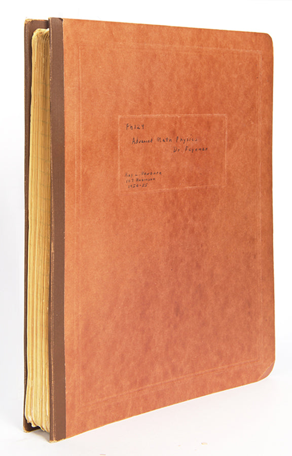 Richard Feynman, Mathematical Physics Notes, Caltech 1954 & 1955 ...