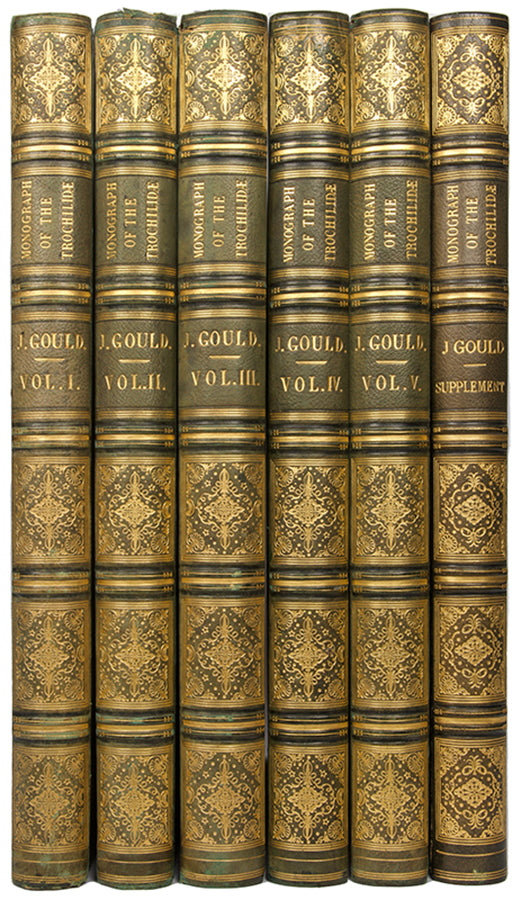 First edition of A Monograph of the Trochilidae or Family of Humming Birds by John Gould.
