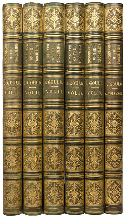 First edition of A Monograph of the Trochilidae or Family of Humming Birds by John Gould.