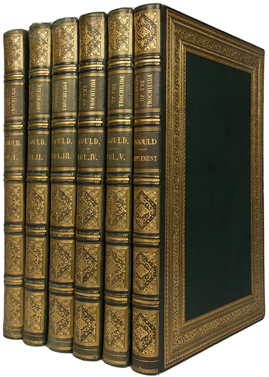 First edition of A Monograph of the Trochilidae or Family of Humming Birds by John Gould.