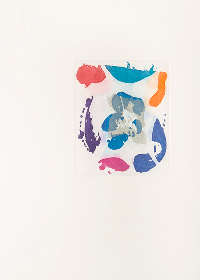 One of 35 copies - signed by the artist and author. A beautiful Sam Francis illustrated book by his own Lapis Press.