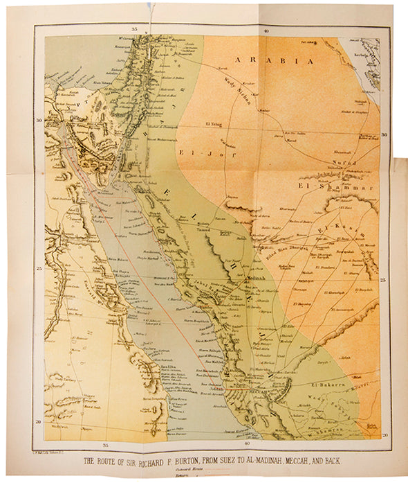 Personal Narrative of a Pilgrimage to Al-Medinah & Meccah.