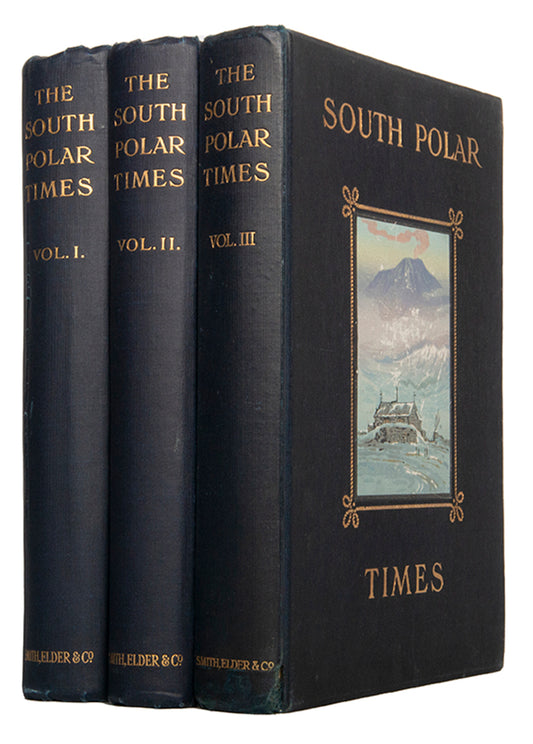 A cornerstone of Antarctic exploration. A reproduction of the South Polar Times magazine issued during the Antarctic expeditions of Robert F. Scott.