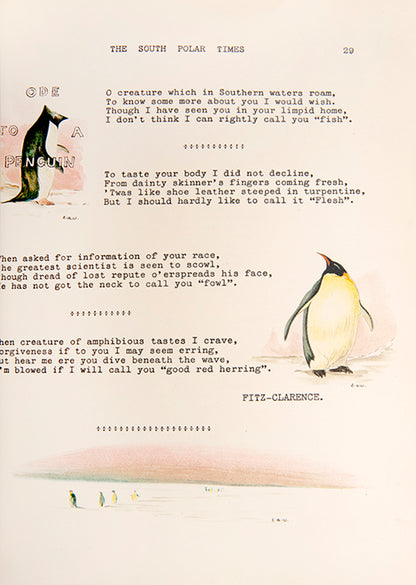 A cornerstone of Antarctic exploration. A reproduction of the South Polar Times magazine issued during the Antarctic expeditions of Robert F. Scott.