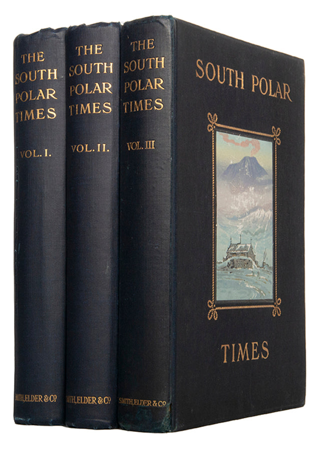 A cornerstone of Antarctic exploration. A reproduction of the South Polar Times magazine issued during the Antarctic expeditions of Robert F. Scott.