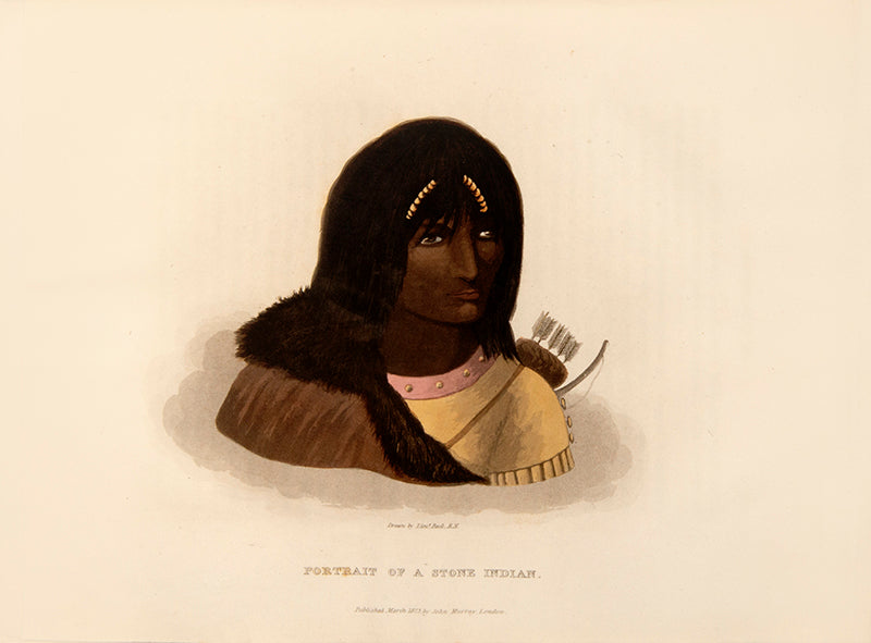 A rare survival, uncut in original boards.  Franklin's famous journey to the Coppermouth River.