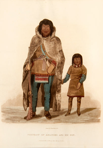 A rare survival, uncut in original boards.  Franklin's famous journey to the Coppermouth River.