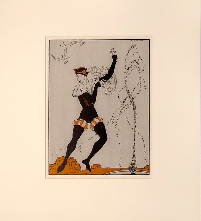 Vaslav Nijinsky as Siegfried in Swan Lake.