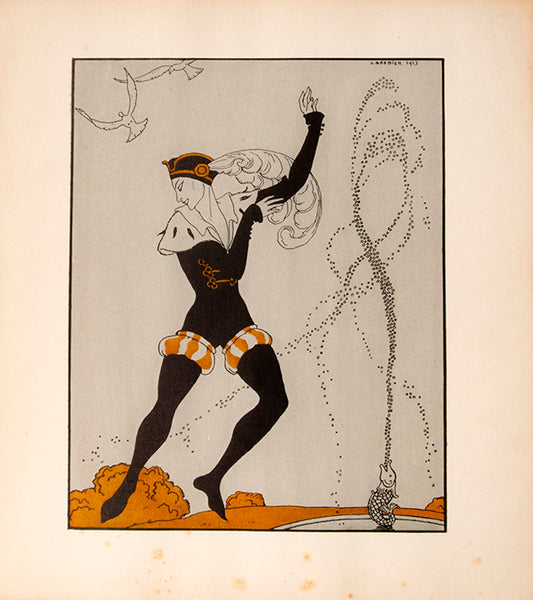 Vaslav Nijinsky as Siegfried in Swan Lake.