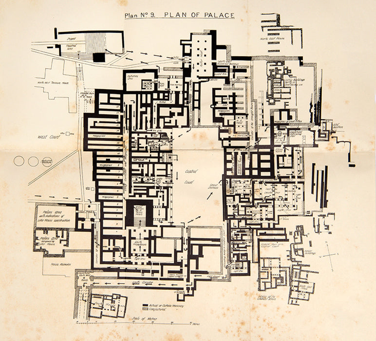 A handbook to the palace of Minos at Knossos.