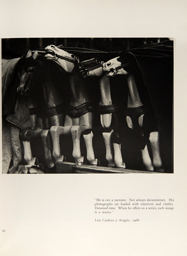 The hardcover issue of this catalogue for Manuel Alvarez Bravo's exhibition at Pasadena Art Museum