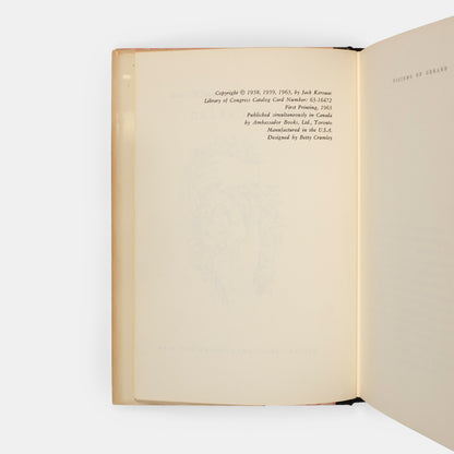 First edition of Visions of Gerard by Jack Kerouac.