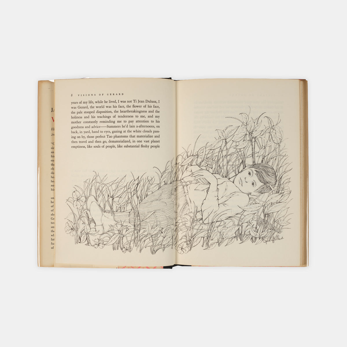 First edition of Visions of Gerard by Jack Kerouac.