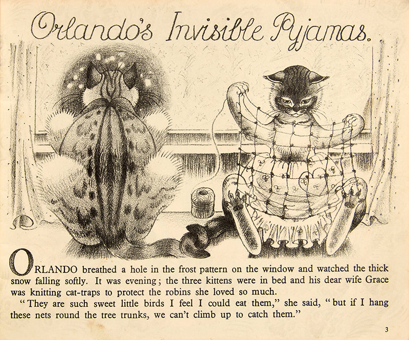 A splendid, bright copy of Orlando's Invisible Pyjamas, another exploit of Orlando, the Marmalade Cat by Kathleen Hale