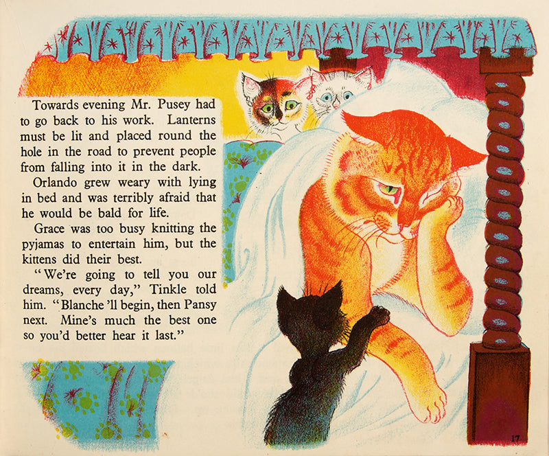 A splendid, bright copy of Orlando's Invisible Pyjamas, another exploit of Orlando, the Marmalade Cat by Kathleen Hale