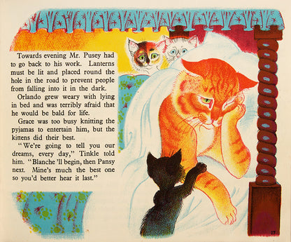 A splendid, bright copy of Orlando's Invisible Pyjamas, another exploit of Orlando, the Marmalade Cat by Kathleen Hale