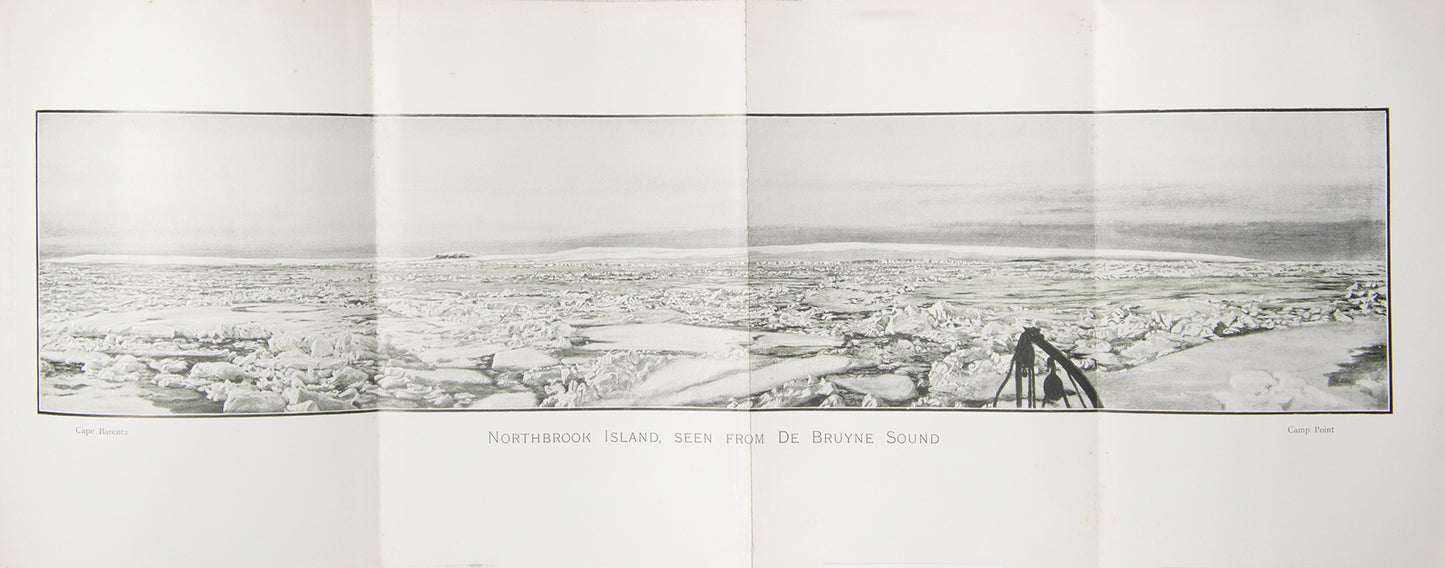 First edition in English of Luigi Amedeo's On the Polar Star in the Arctic Sea. Although not reaching the Pole, the expedition reached the highest latitude thencefar and proved the success of using dog sledges.