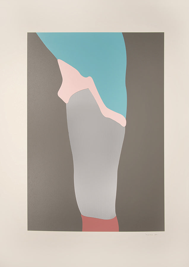 Gary Hume, One Plate from The Sister Troop portfolio, 2009, screenprint, signed by the artist, from the edition of 60, on Somerset Satin paper
