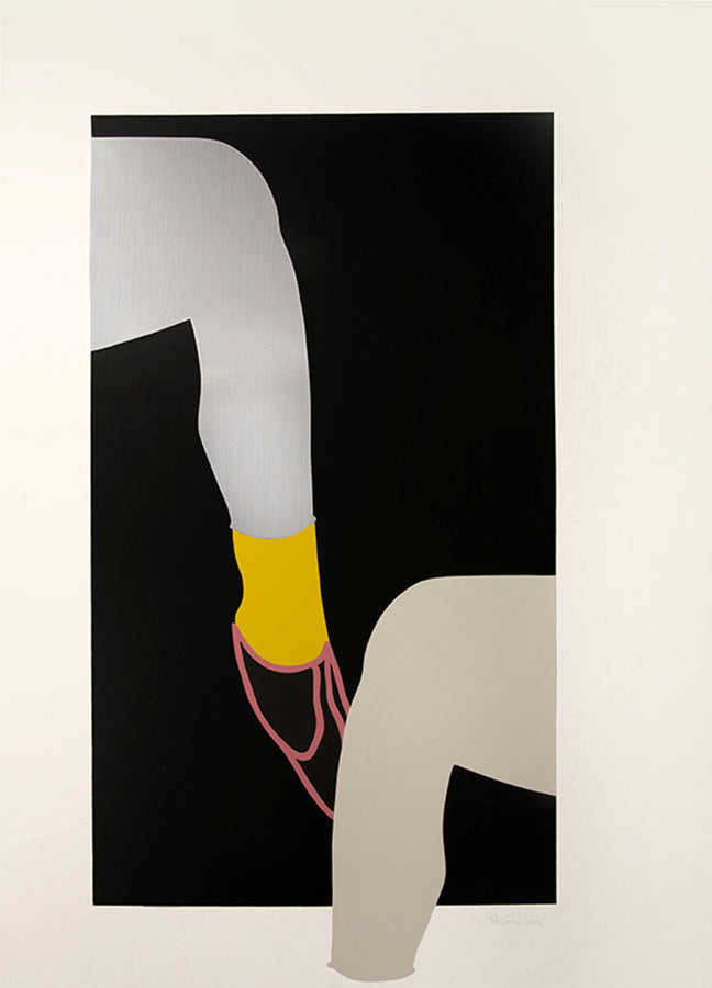Gary Hume, One Plate from The Sister Troop portfolio, 2009, screenprint, signed by the artist, from the edition of 60, on Somerset Satin paper
