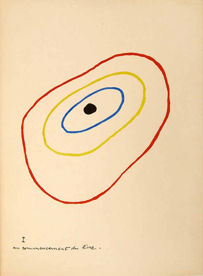 Miro's first artist's book, one of 20 copies on Japon with an extra suite in black, in a fine binding by 